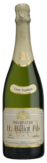 CHAMPAGNE H.Billiot Fils Brut Tradition Grand Cru 750 ml. 379kr/fl