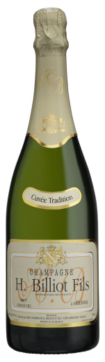 CHAMPAGNE H.Billiot Fils Brut Tradition Grand Cru 750 ml. 365kr/fl