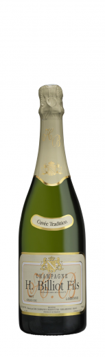 CHAMPAGNE H.Billiot Fils Brut Tradition Grand Cru 375 ml. 189kr/fl