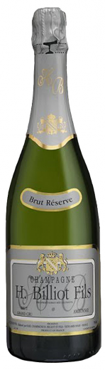 CHAMPAGNE H.Billiot Fils Brut Reserve Grand Cru 750 ml. 399kr/fl