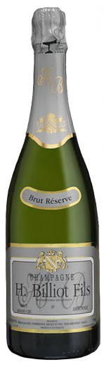 CHAMPAGNE H.Billiot Fils Brut Reserve Grand Cru 750 ml. 379kr/fl